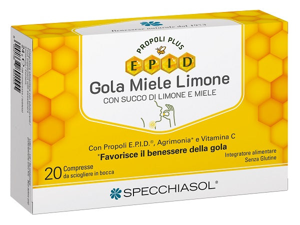 EPID GOLA MIELE LIMONE 20 COMPRESSE