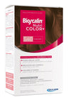 BIOSCALIN NUTRICOLOR PLUS 5,40 CACAO CREMA COLORANTE 40 ML + RIVELATORE CREMA 60 ML + SHAMPOO 12 ML + TRATTAMENTO FINALE BALSAMO 12 ML
