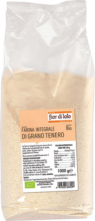FARINA INTEGRALE DI GRANO TENERO 1 KG