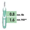 CLIADENT INTERDENTAL BRUSH 5 PIECES 1.6 MM