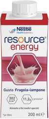RESOURCE ENERGY FRAGOLA-LAMPONE 200 ML