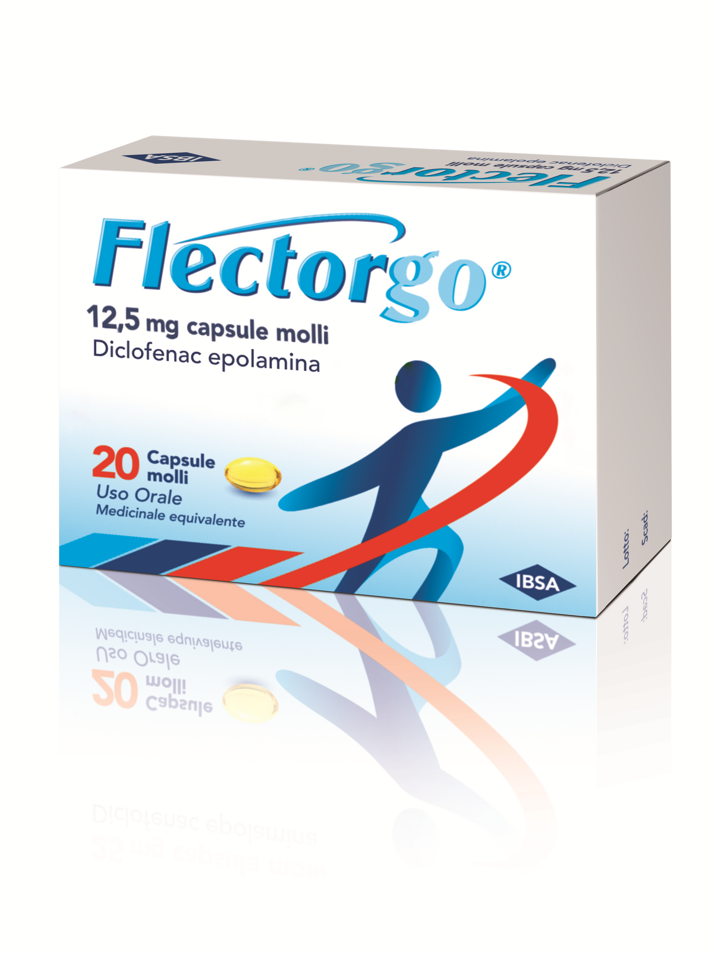 FLECTORGO*20CPS MOLLI 12,5MG