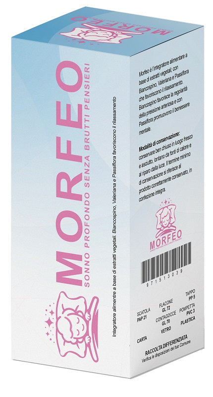 MORFEO SONNO PROFONDO SENZA BRUTTI PENSIERI 50 ML