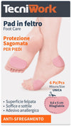 PAD IN FELTRO SAGOMATO 8,6X5CM 6 PEZZI