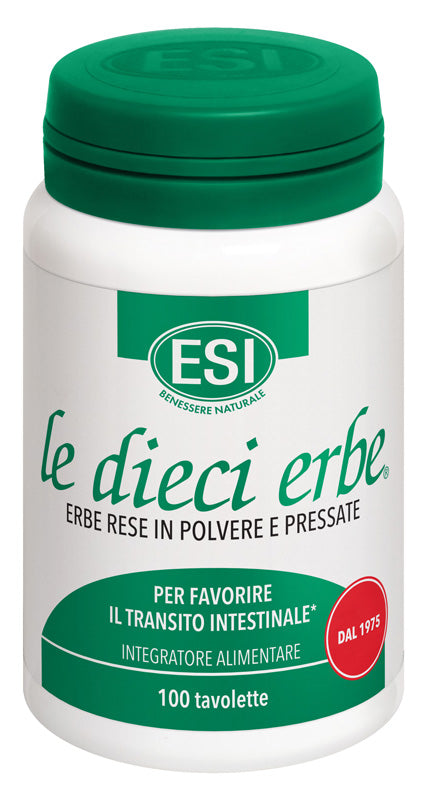 ESI LE DIECI ERBE 100 TAVOLETTE