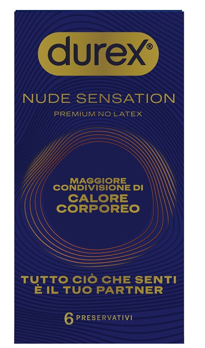 PRESERVATIVO DUREX NUDE SENSATION 6 PEZZI