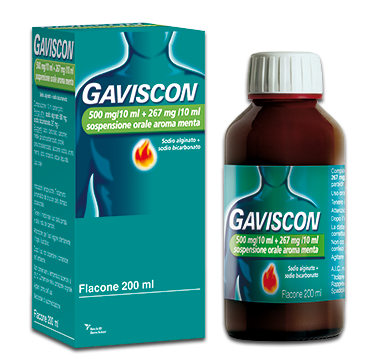 GAVISCON*OS 500+267MG/10ML MEN