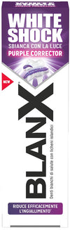 BLANX WHITE SHOCK PURPLE CORRECTOR DENTIFRICIO 75 ML