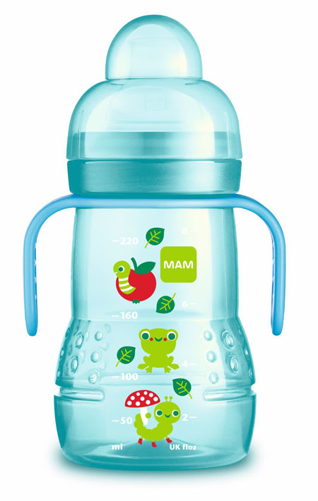MAM TRAINER 220 ML 4+ SOFT SILICONE SPOUT FEMALE