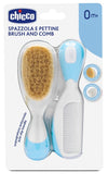 CHICCO SPAZZOLA + PETTINE AZZURRO
