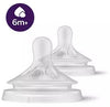 AVENT NATURAL TEAT 3.0 LIQUID THICK 2 PIECES