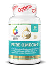 COLOURS OF LIFE PURE OMEGA 3 60 CAPSULES 1373.7 MG GLUTEN-FREE LACTOSE-FREE