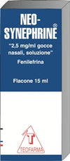 NEOSYNEPHRINE*DROPS 15ML2.5MG/ML