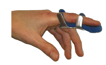 FARMASPLINT FROG FINGER FRACTURE SPLINT, LARGE SIZE, MOLDABLE ALUMINUM WITH ANTIALLERGIC RADIOLUCENT POLYURETHANE FOAM PADDING, 10 CM, 1 PIECE