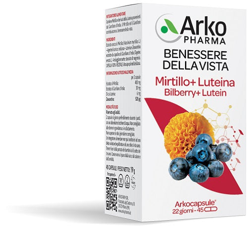 ARKO CAPSULE MIRTILLO+LUTEINA 45 CAPSULE