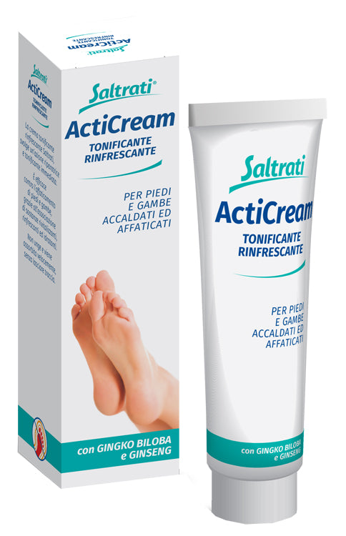 SALTRATI ACTICREAM TONING REFRESHING CREAM FOR FEET AND LEGS 100 ML