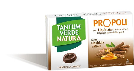 TANTUM VERDE NATURA 15 PASTIGLIE LIQUIRIZIA