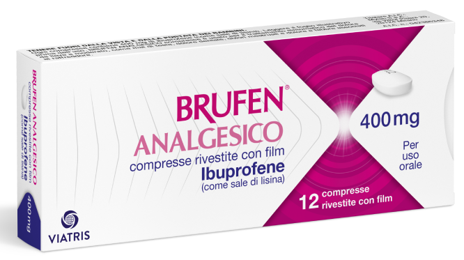 BRUFEN ANALGES*12CPR RIV 400MG