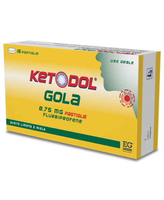 KETODOL GOLA*16PASTL 8,75MG LM
