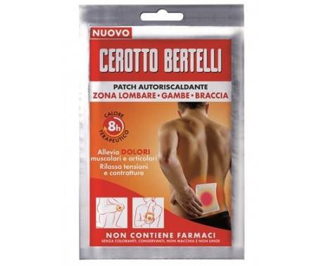 BERTELLI CEROTTO AUTORISCALDANTE 2 CELLE 1 PEZZO