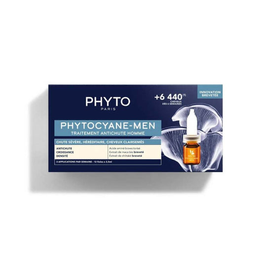 PHYTOCYANE FIALE UOMO CADUTA SEVERA 12 FIALE DA 3,5 ML