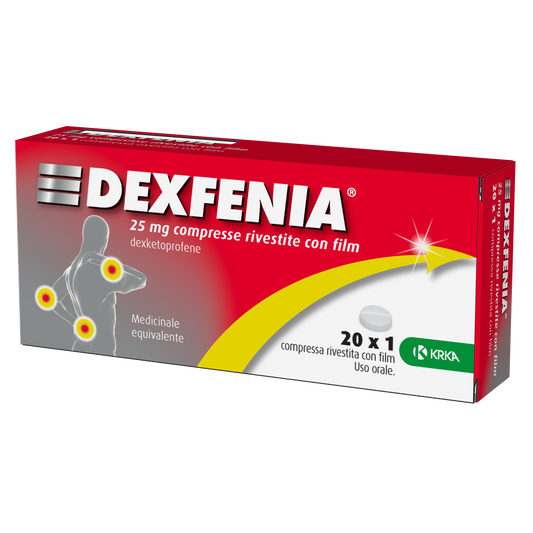 DEXFENIA*20CPR RIV 25MG