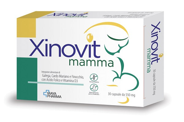XINOVIT MAMMA 30 CAPSULE SENZA GLUTINE NATURALMENTE PRIVO DI LATTOSIO