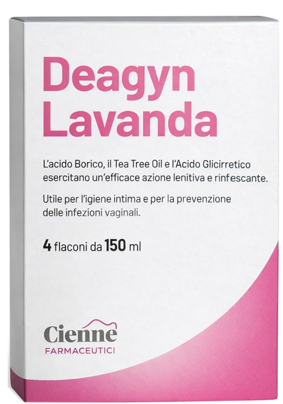 DEAGYN LAVANDA VAGINALE 4 FLACONI