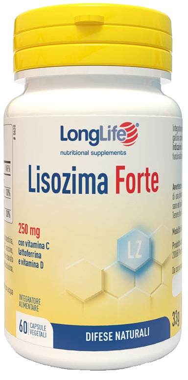 LONGLIFE LISOZIMA FORTE 60 CAPSULE VEGETALI