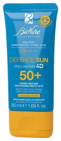 DEFENCE SUN 50+ MATT FACE CREAM 50 ML