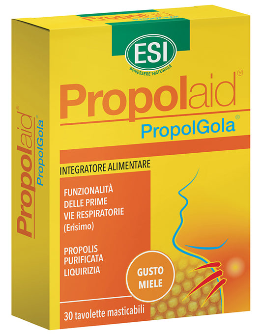 ESI PROPOLAID TAVOLETTE GOLA MIELE 30 TAVOLETTE