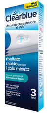CLEARBLUE PREGNANCY TEST RAPID DETECTION 3 PACK
