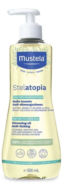 MUSTELA STELATOPIA OLIO BAGNO 500 ML