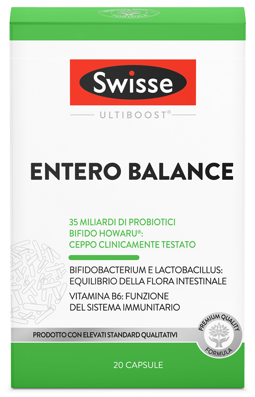 SWISSE ULTIBOOST ENTERO BALANCE 20 CAPSULES