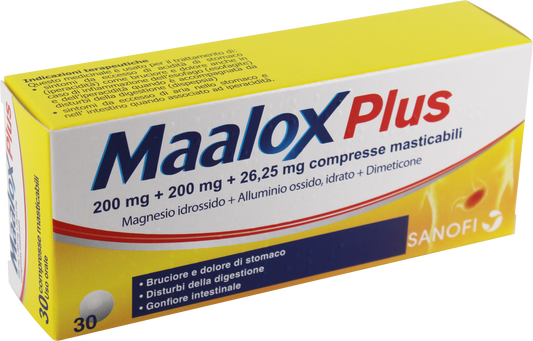 MAALOX PLUS*30CPR MAST