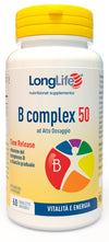 LONGLIFE B COMPLEX 50 RILASCIO GRADUALE 60 TAVOLETTE DIVISIBILI