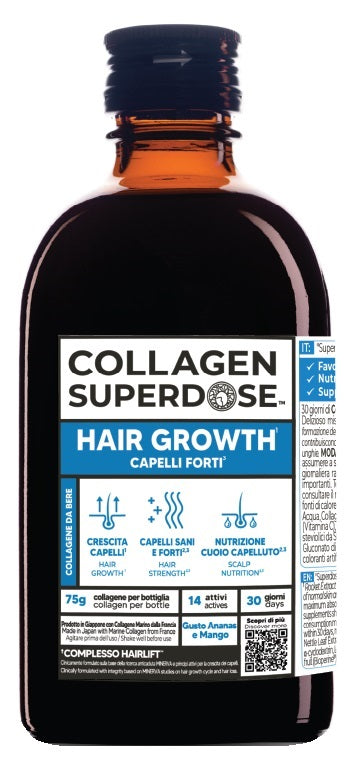 COLLAGEN SUPERDOSE HAIR GROWTH 300 ML COLLAGEN 75 G