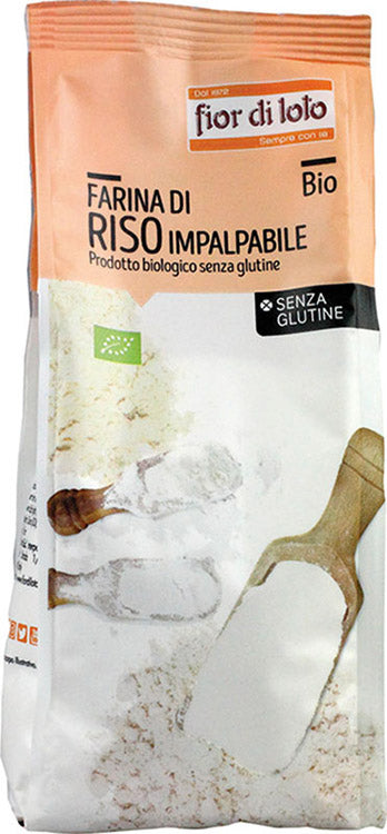 FARINA RISO IMPALPABILE SENZA GLUTINE BIO 375 G
