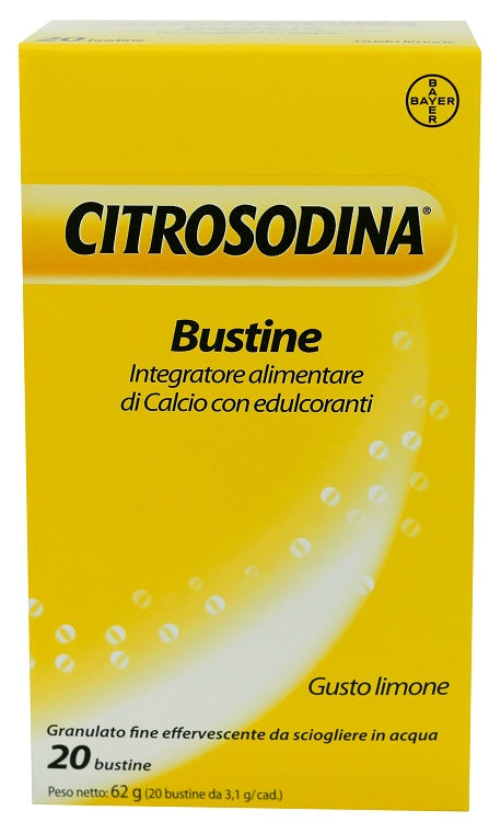 CITROSODINA 20 BUSTINE GRANULATO EFFERVESCENTE