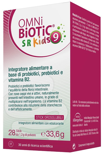 OMNI BIOTIC SR 9 KIDS 28 STICK