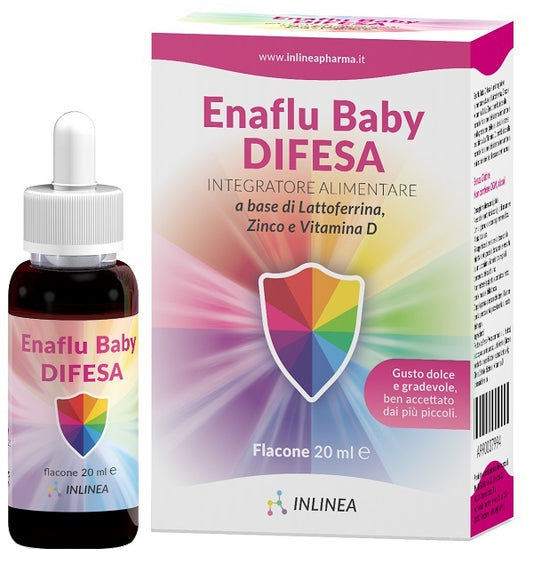 ENAFLU BABY DEFENSE DROPS 20 ML SWEET FLAVOR GLUTEN FREE