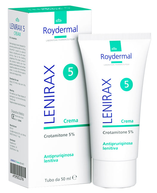 LENIRAX 5 CREMA DERMATOLOGICA CROTAMITONE 5% 50 ML