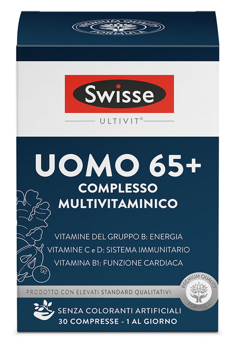 SWISSE MEN'S 65+ MULTIVITAMIN COMPLEX 30 TABLETS