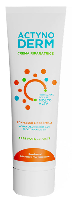 ACTYNODERM CREMA RIPARATRICE AREE FOTOESPOSTE PROTEZIONE SOLARE MOLTO ALTA 30 ML