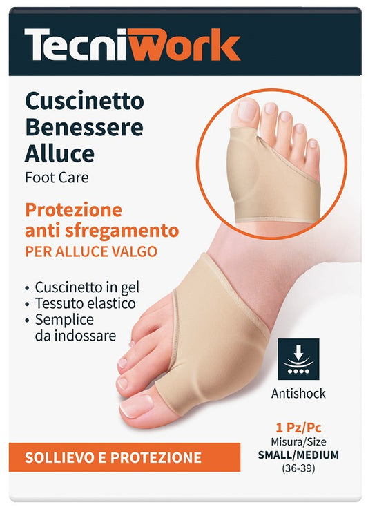 BENESSERE ALLUCE CUSCINETTO SMALL/MEDIUM 1 PEZZO
