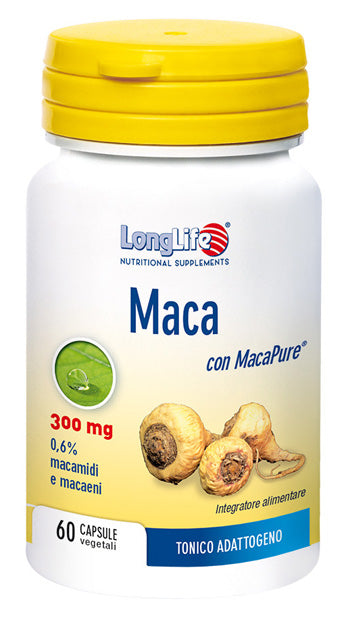 LONGLIFE MACA 60 CAPSULE VEGETALI DA 550 MG