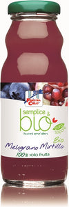 FSC SEMPLICE&BIO MELA MELOGRANO MIRTILLO BIO SENZA ZUCCHERI AGGIUNTI 200 ML