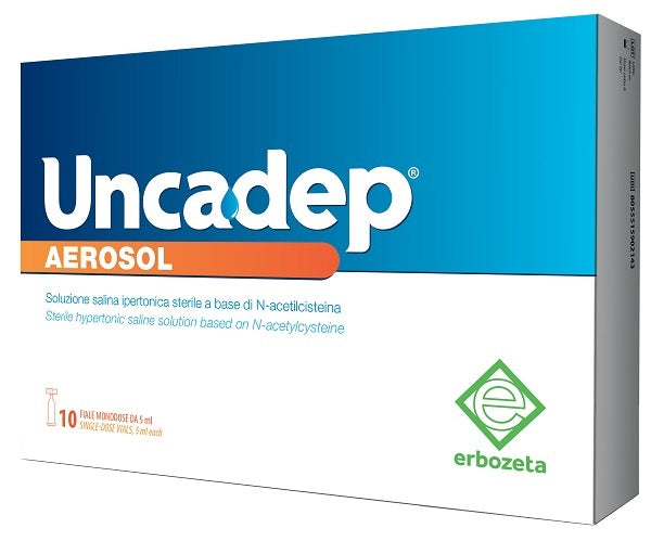 UNCADEP AEROSOL 10 FIALE MONODOSE DA 5 ML