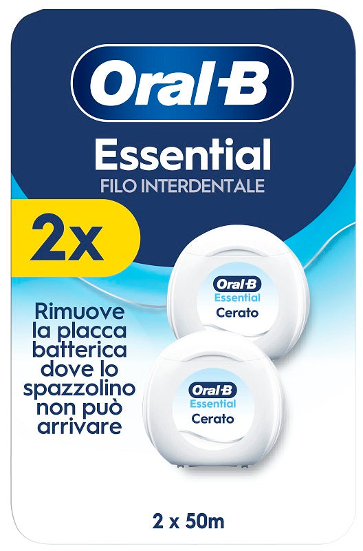 ORALB MAN WAXED DENTAL FLOSS 50 METERS