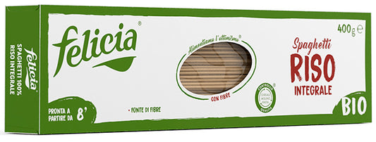 FELICIA ORGANIC WHOLE GRAIN RICE SPAGHETTI 340 G
